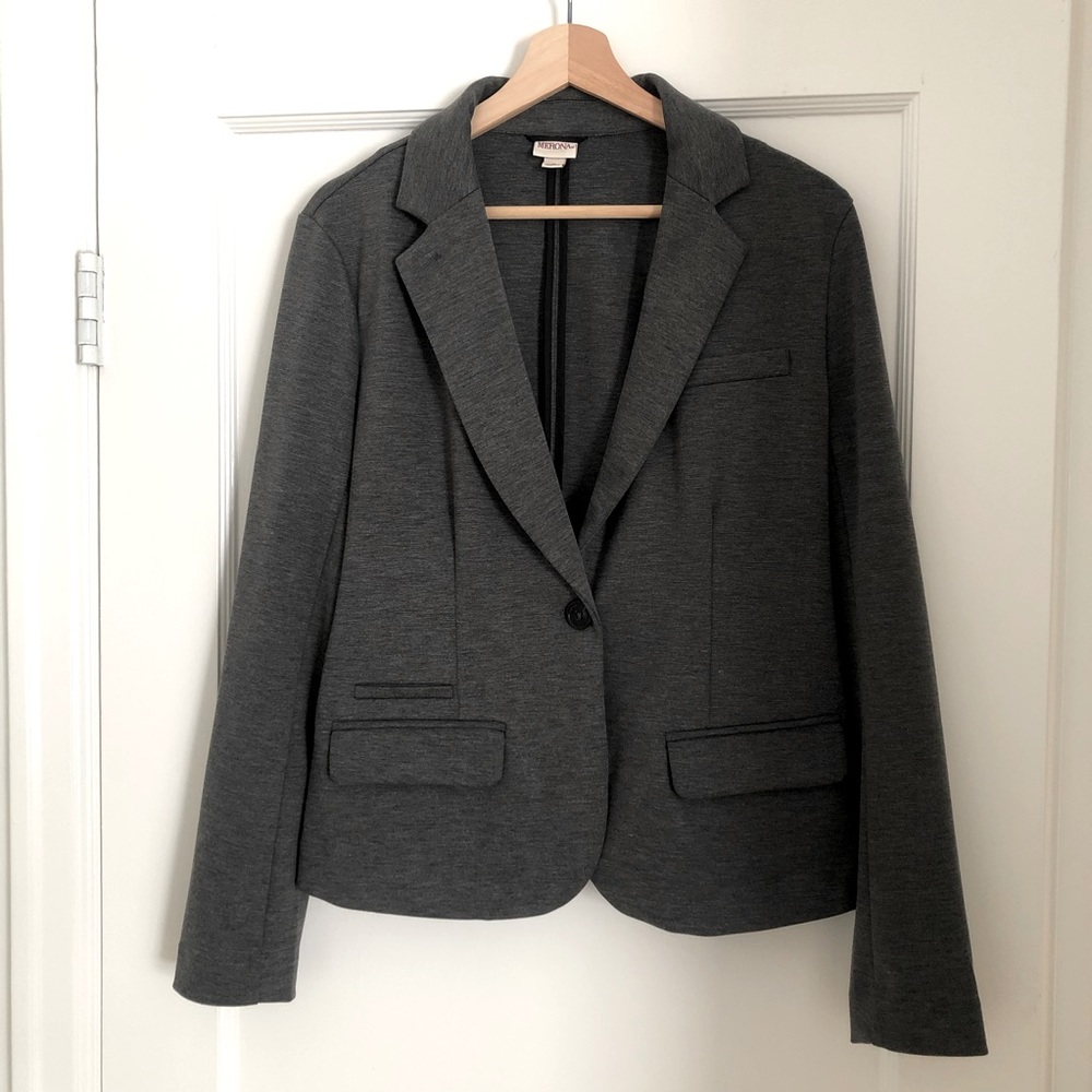 Merona soft sweatshirt blazer